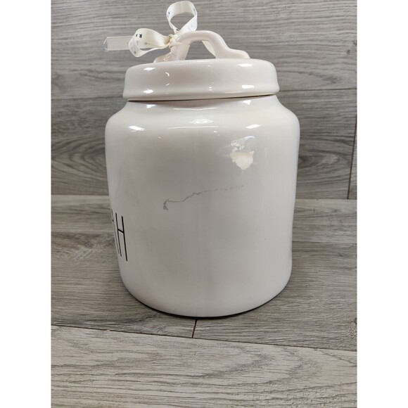 Rae Dunn Happy Hanukkah Canister, Cookie Jar W/ Rubber Seal - Picture 2 of 12